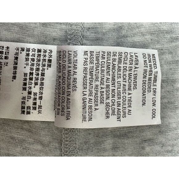 Ideology Women’s Grey Short Sleeve T-Shirt Top Size Large - Picture 12 of 12